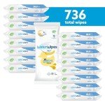 WaterWipes Bundle: 720 Original + 16 XL Wipes