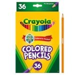 Colorful Crayola Pencils - 36-Pack for Adults