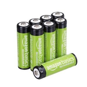 Rechargeable AA Batteries - Pack of 8