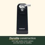 Cuisinart Electric Can Opener - Black Deluxe