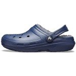 Navy/Charcoal Crocs Classic Lined Clogs