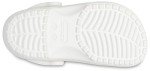White Crocs Classic Clog for Big Kids, Size 6
