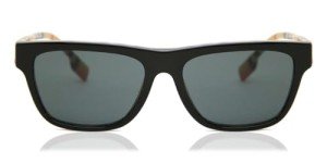 Burberry BE 4293 Vintage Check Black Sunglasses