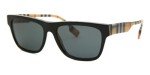 Burberry BE 4293 Vintage Check Black Sunglasses