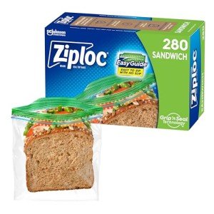 Ziploc Sandwich & Snack Bags with Grip Seal