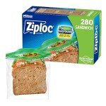 Ziploc Sandwich & Snack Bags with Grip Seal
