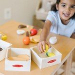 Melissa & Doug Wooden Food Groups Play Set