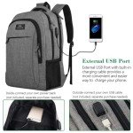 MATEIN Anti-Theft Laptop Backpack with USB Port