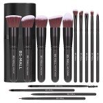 14-Piece Rose Gold Makeup Brush Set with Case