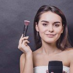 14-Piece Rose Gold Makeup Brush Set with Case