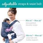 Infantino Flip Advanced 4-in-1 Baby Carrier - Floral Navy