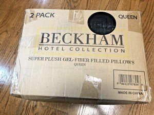 Beckham Hotel Collection Gel Cooling Bed Pillows - Set of 2