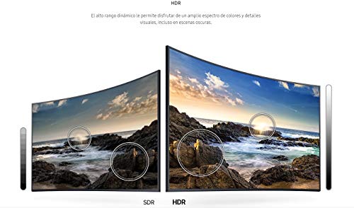 55-Inch 4K UHD Curved Smart TV with Alexa