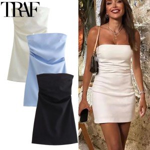 Off-Shoulder Ruched Bodycon Party Dress for Women