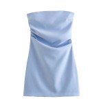 Off-Shoulder Ruched Bodycon Party Dress for Women