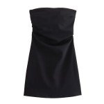 Off-Shoulder Ruched Bodycon Party Dress for Women