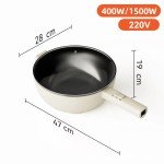 Electric Frying Pan and Hotpot Cooker