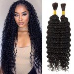 Deep Wave Bulk Hair for Braiding - 160g