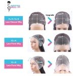 30-Inch HD Lace Frontal Wig - Bone Straight