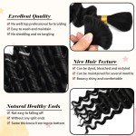 2 Bundles 14-Inch Deep Wave Braiding Hair