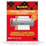 Scotch Thermal Laminating Pouches