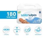 Plastic-Free 99.9% Water-Based Baby Wipes