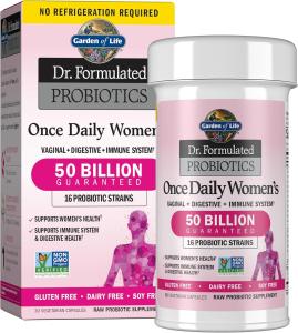 Daily Probiotic Supplement for Women's Digestive Health