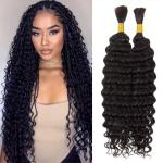 Deep Wave Bulk Hair for Braiding - 160g