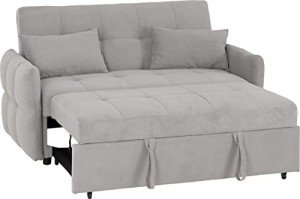 Silver Grey Seconique Chelsea Sofa Bed