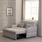 Silver Grey Seconique Chelsea Sofa Bed
