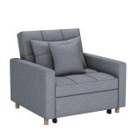 Esright 3-in-1 Convertible Sleeper Chair Bed