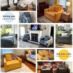 Esright 3-in-1 Convertible Sleeper Chair Bed