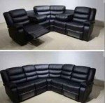 MNS Roma Leather Corner Sofa - Spacious Design