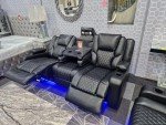 Orlando Electric Recliner Sofa with Cupholders