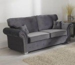 Hugo Highback Plush Velvet Corner Sofa Set