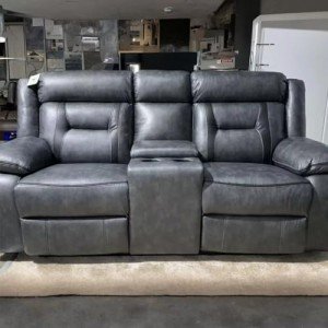 Electric Recliner 3+2 Seater Sofa in Grey