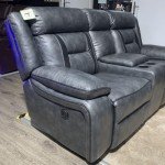 Electric Recliner 3+2 Seater Sofa in Grey
