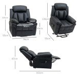 Electric Recliner Sofa Chair with Remote Control