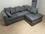 Dylan Chenille Fabric 4-Seater Corner Sofa