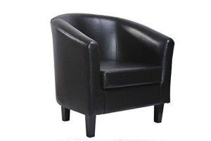 Faux Leather Tub Chair for Dining & Living Rooms