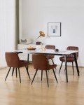 Vintage Set of 2 Kitchen Counter Chairs