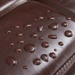 Yaheetech Ergonomic Leather Dining Chairs - Set of 2