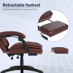 Blisswood Ergonomic Executive Desk Chair - Dark Brown