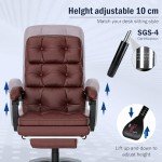 Blisswood Ergonomic Executive Desk Chair - Dark Brown