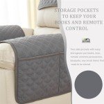 Armrest and Headrest Covers for Recliners and Couches