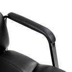 Elegant Faux Leather Executive Meeting Chairs - Set of 2