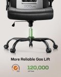 Marsail Ergonomic Office Chair with Flip-up Armrests