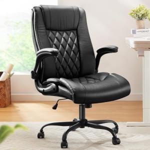 Marsail Ergonomic Office Chair with Flip-up Armrests