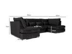 Belgravia U-Shaped High Back Sofa