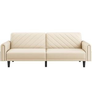 Yaheetech Modern 3-Seater Click-Clack Sofa Couch